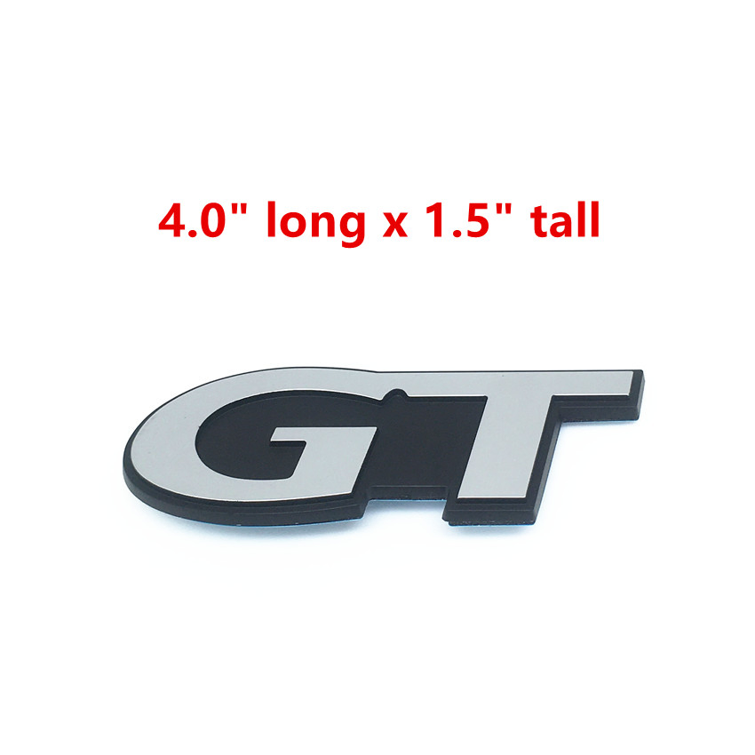 Gt Fit for Svt Bronco Mustang Emblem Fender Badge Decal Sticker Logo Car Accessories Car Parts Decoration ABS Plastic
