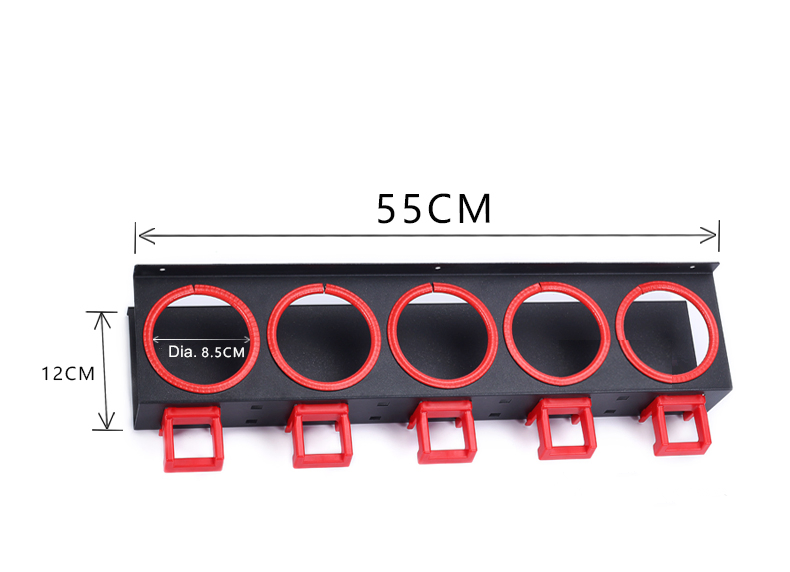 Spray Bottle Storage Rack Abrasive Material Hanging Rail Car Beauty Shop Accessory Display Auto Cleaning Detailing Tools Hanger