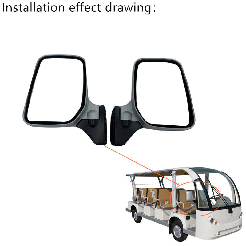 Suzhou Eagle Electric Vehicle Rearview Mirror EGO Travel Sightseeing Car Reverse Mirror Electric Accessories