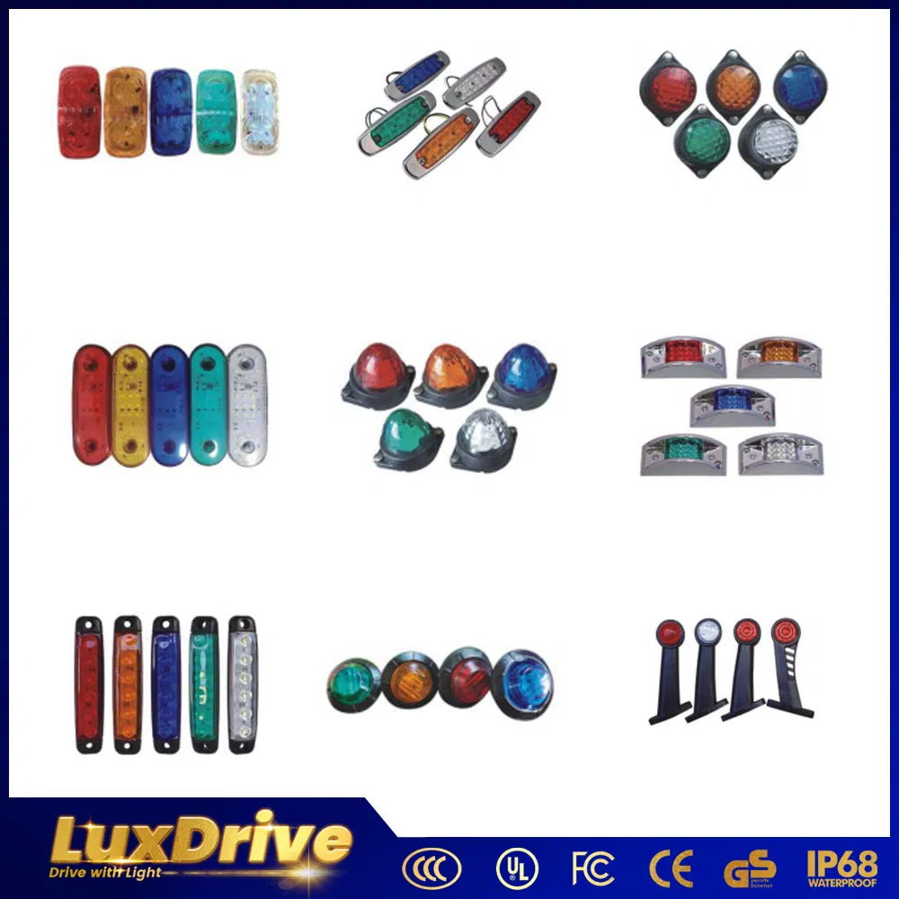 Top Seller Universal LED Side Marker Signal Lights Car Light Accessories Edge Lighting