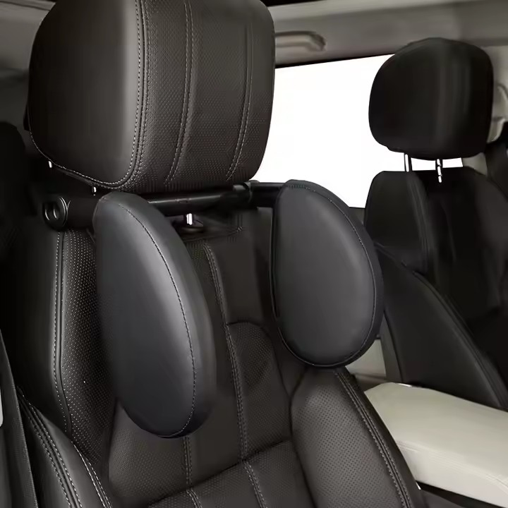 New Design Car Neck Pillow Headrest with 180 Degree Adjustable for Travel Accessories