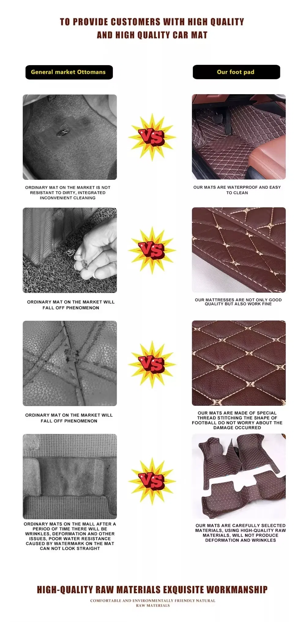 Luxury Leather Car Mat 2