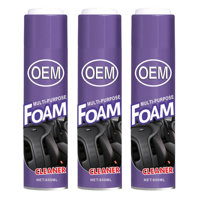 Foam Cleaner Usage