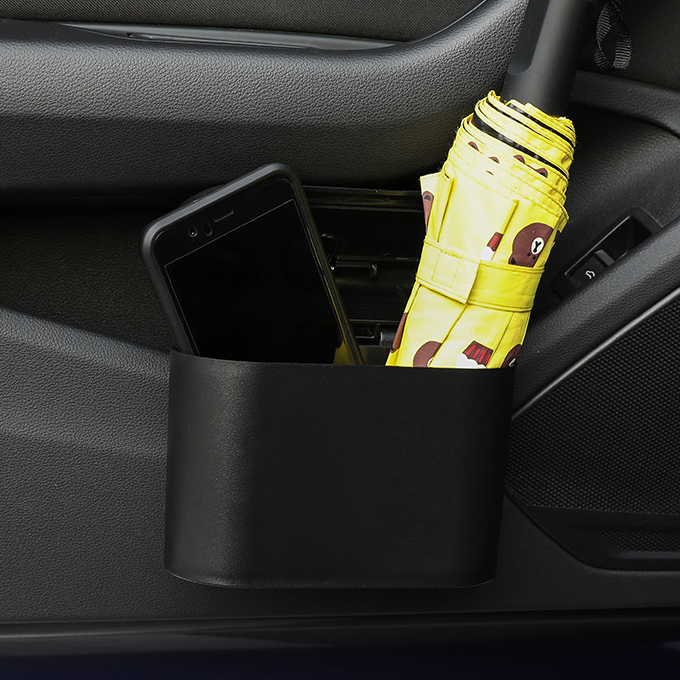 Car Door Trash Can Automatic Rebound Trash Can Waterproof Storage Box Portable Trash Can Car Interior Accessories