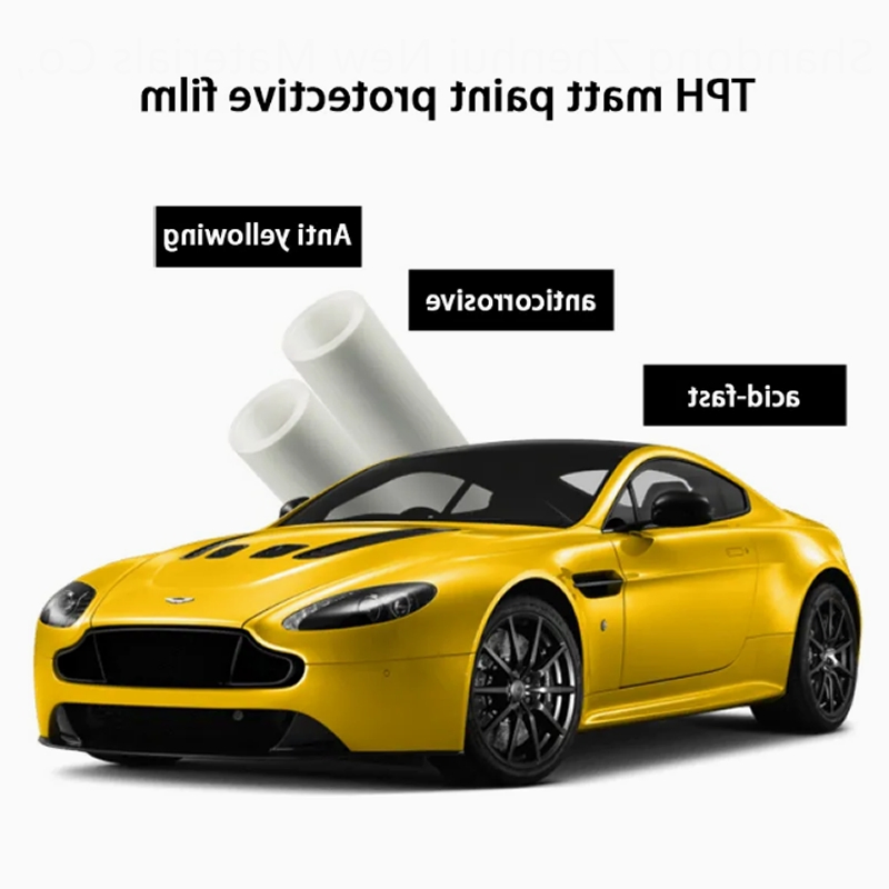 TPU Ppf Chemical Resistance Easy Cleaning Low Maintenance Ppf Car Accessories Film