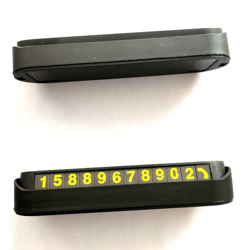 Hot Sale Temporary Parking Card Car Accessories Hidden Auto Phone Number