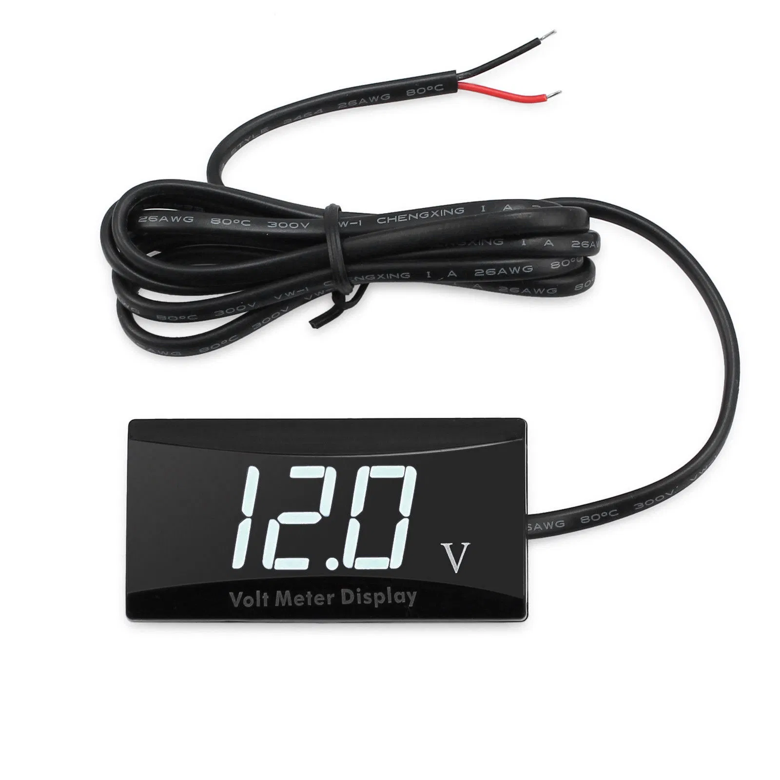 Universal Mini LED Display Digital Voltmeter Panel Volt Voltage Meter Tester DC 12V-150V Car Boat Motorcycle Accessories