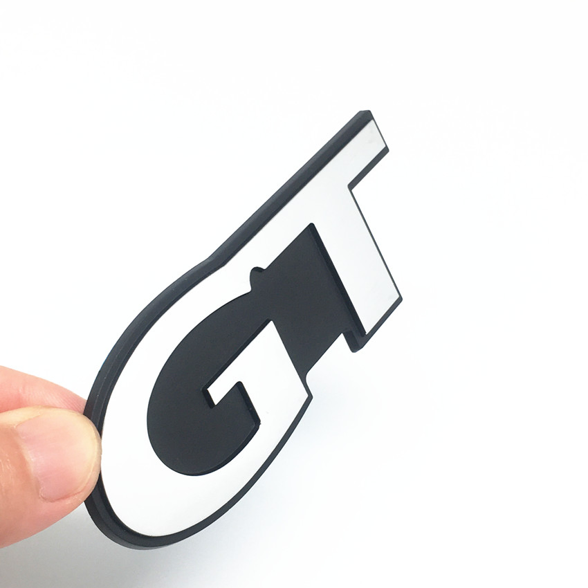 Gt Fit for Svt Bronco Mustang Emblem Fender Badge Decal Sticker Logo Car Accessories Car Parts Decoration ABS Plastic