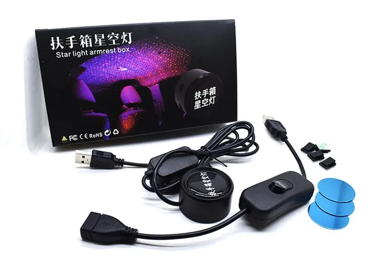 Car Handle Starry Sky Light