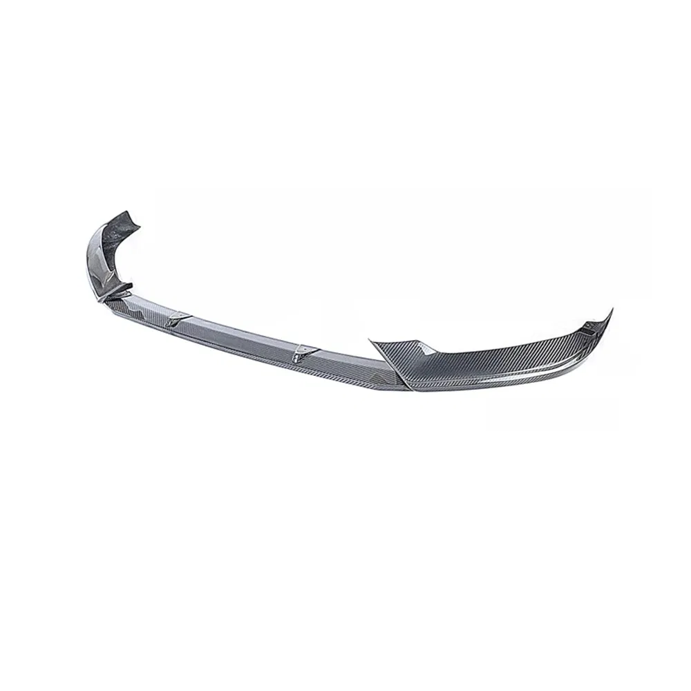 for Audi A5 S5 B9 2017-2020 True Dry Carbon Fiber Front Bumper Lip Car Accessories Diffuser Spoiler Body Kits Trim Decoration