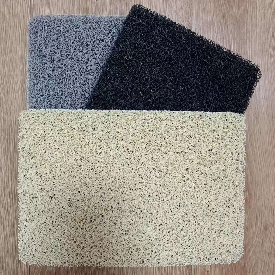 Waterproof PVC Coil Car Mat with Nail Backing for Comfort