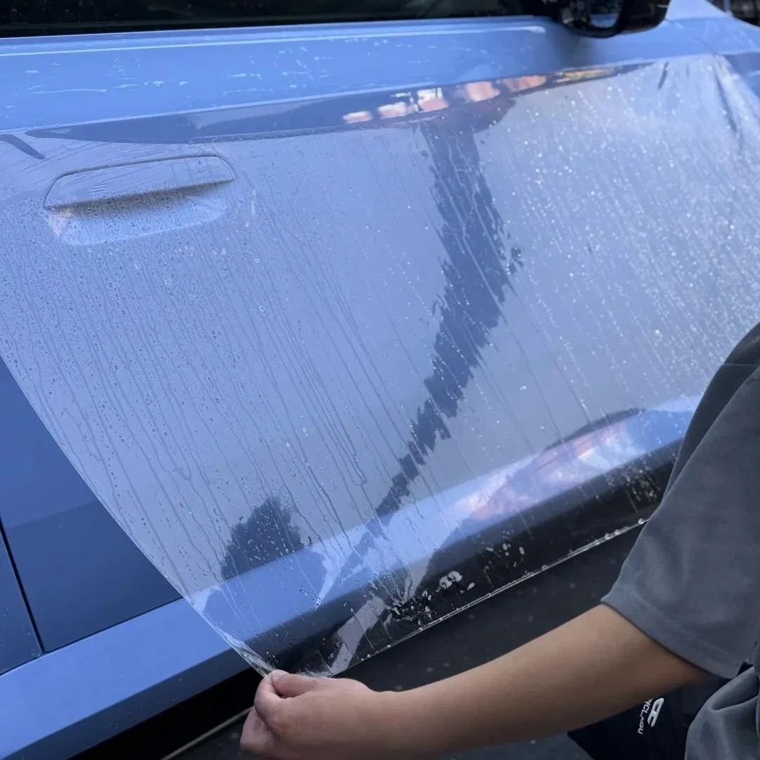 Glossy TPU Paint Protection Car Polyurethane Film Accessories 1.52*15m/Roll