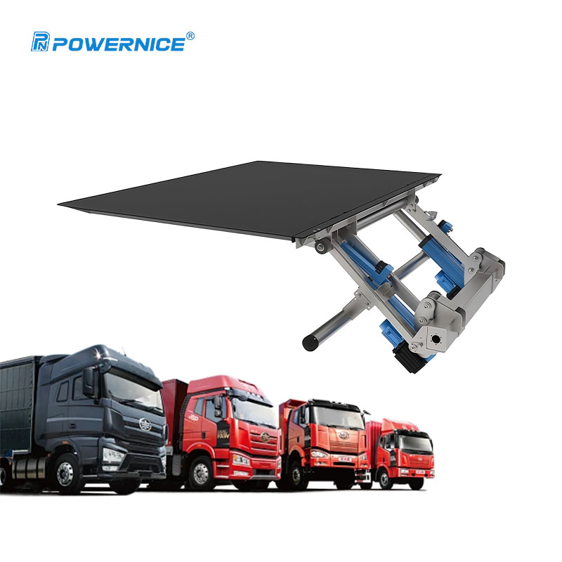 Sturdy IP66 Electric Tailboard Maintenance Free Anti-Pinch Smart Car Accessories Truck Tail Lift Pn-PP10GB Vehicle Tail Lift