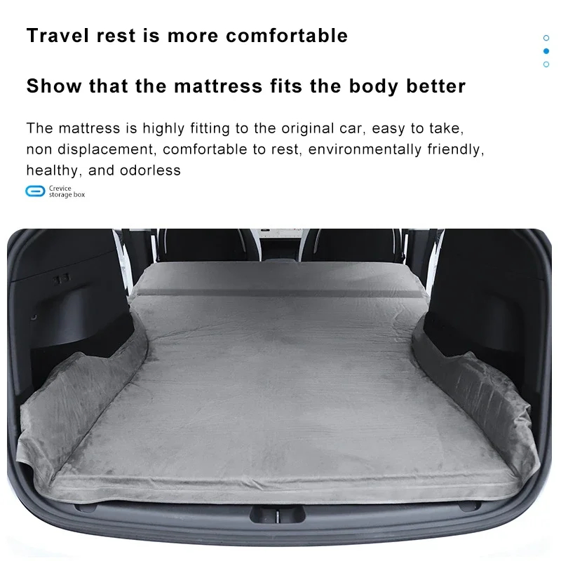 Camping Rear Sleeping Trunk Mat Travel Camping Travel Outdoor Cushion Accessories Car Mattress for Model Y 3