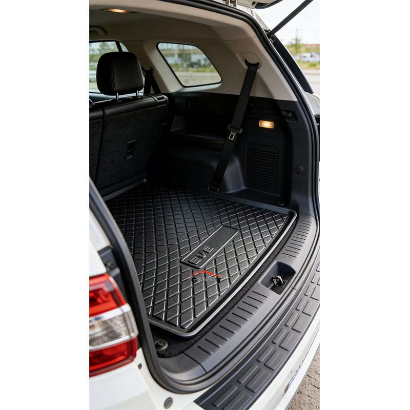 TPE Car Mat Rear Trunk Mat for Everest 2015-2019 Interior Accessories Environmental Protection Car Trunk Mat High Quality
