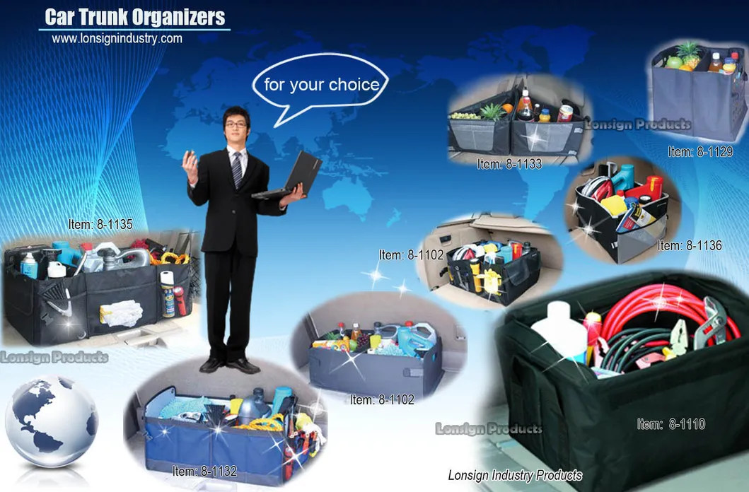 Universal Wholesale Durable Accessory Car Trunk Organizer