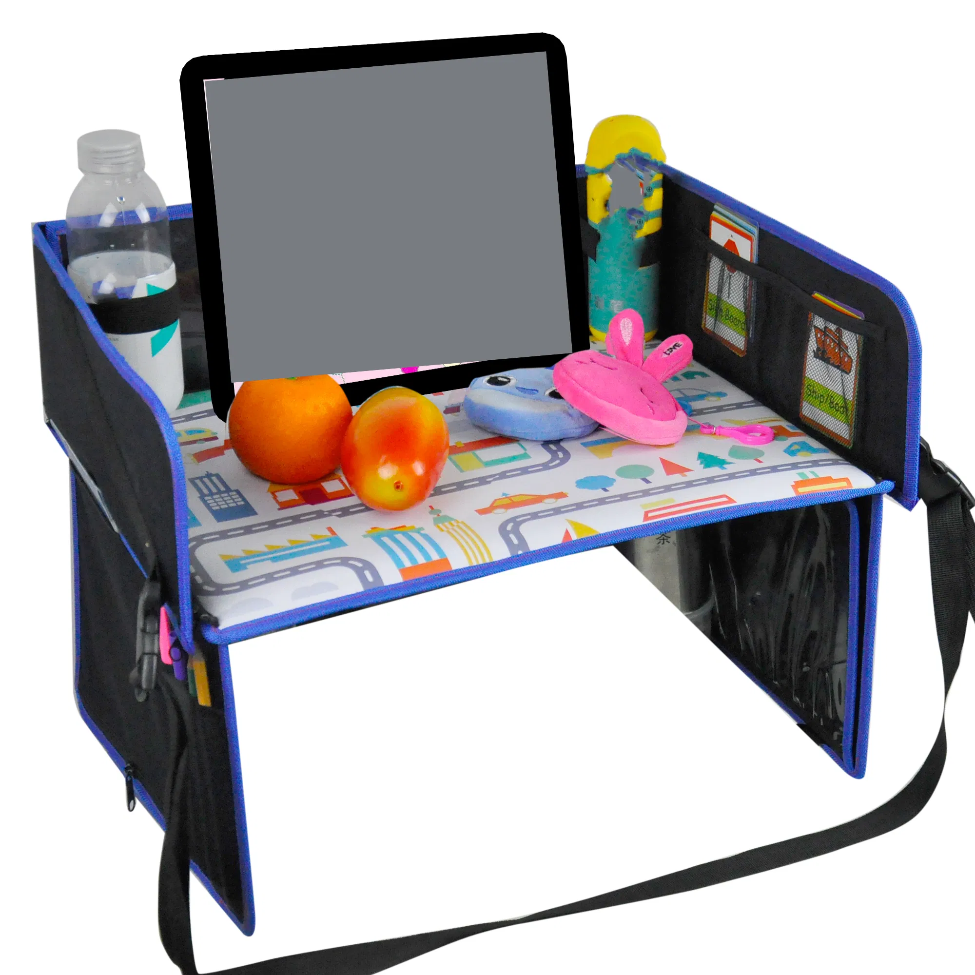 Solid Colorful Popular Pattern Customizable Factory-Price 2025 2024 Hot Selling High Quality Car Seats Accessory Kids Travel Tray