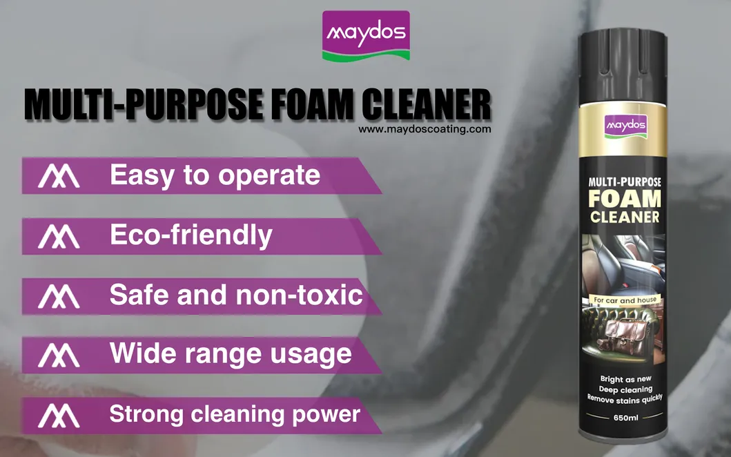 Foam Cleaner Features
