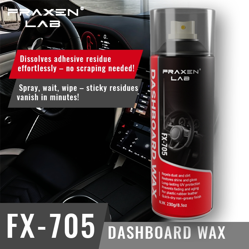 Long Lasting Dashboard Wax Car Interior Shine Spray Plastic Vinyl Restorer Anti Aging Protection Auto Accessories Care Wax