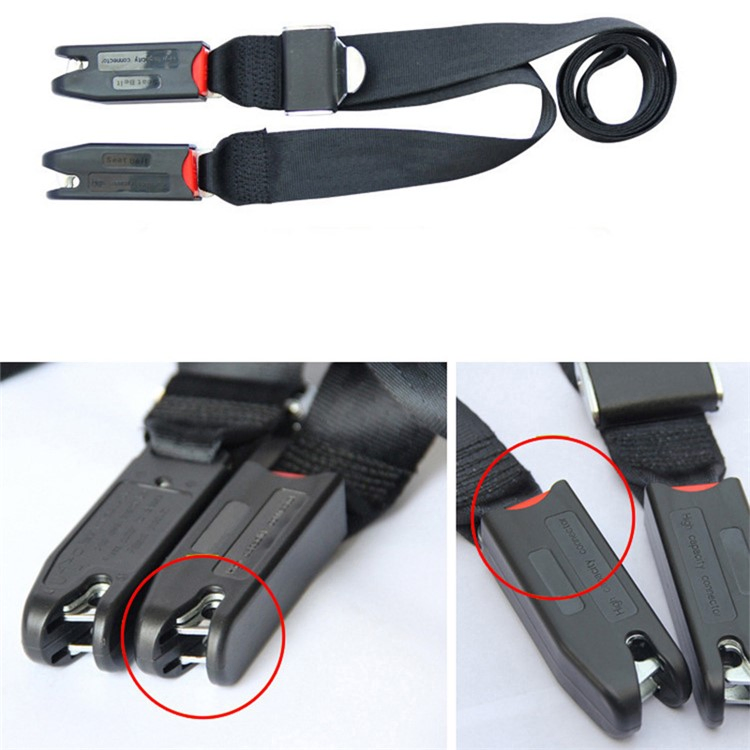 Car Child Safety Seat Isofix Interface Connecting Belt Fixing Band Auto Accessories