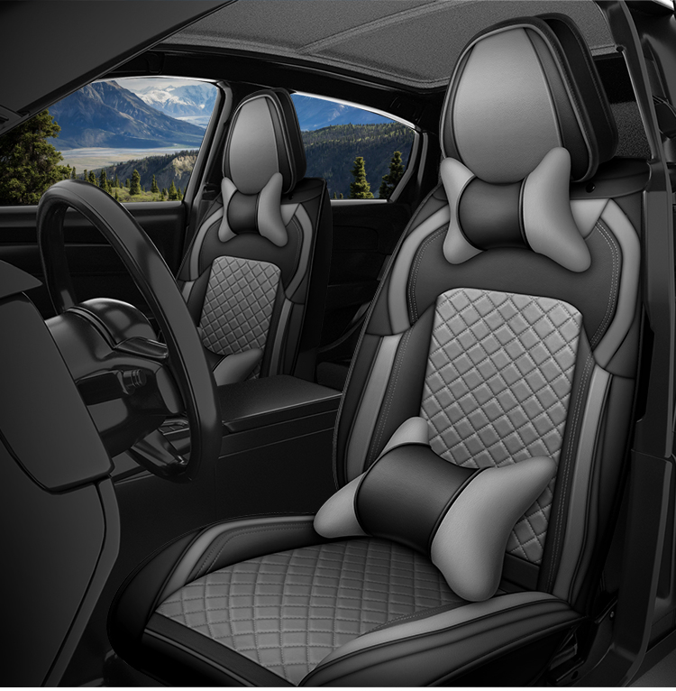 Accessories, Electronics &amp; Tools Interior Accessories Car Seat Covers All Seasons Waterproof Full Set Sport Style Leather Car Seat Covers