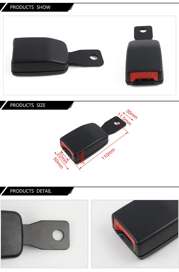 Seat Belt Buckle Detail