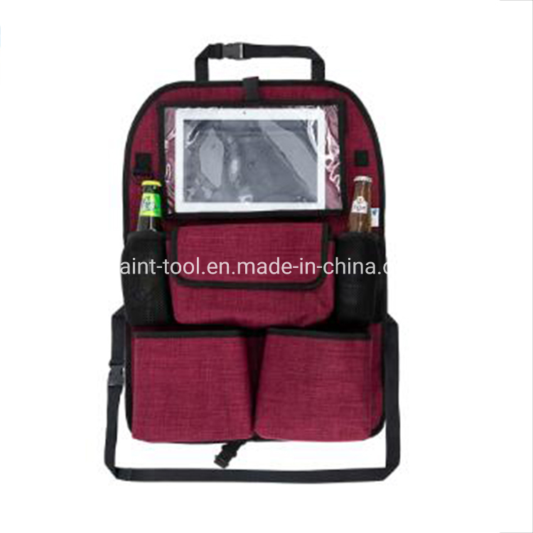 Durable Car Accessory Waterproof Back Seat Organizer with Seat Storage Bag