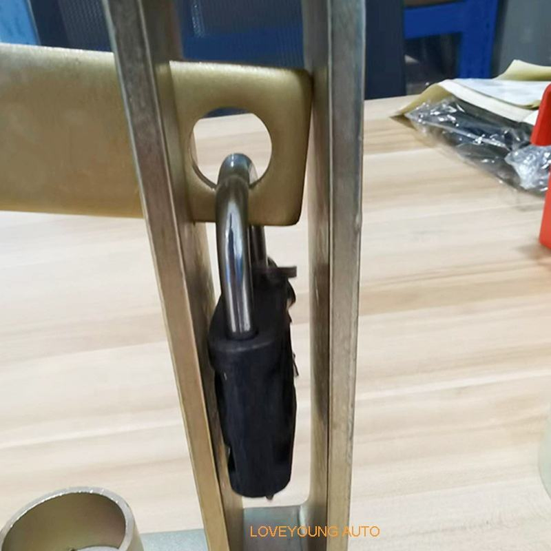 Outdoor Parking Anti-Theft Car Trailer Lock Accessories