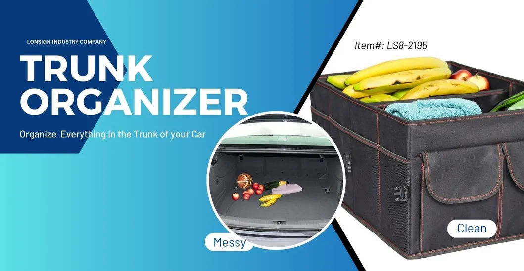 Universal Wholesale Durable Accessory Car Trunk Organizer