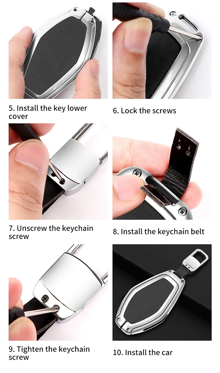 Zinc Alloy Key Case