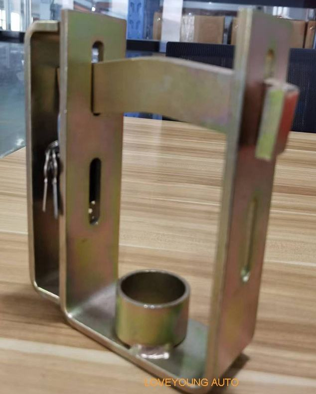 Outdoor Parking Anti-Theft Car Trailer Lock Accessories