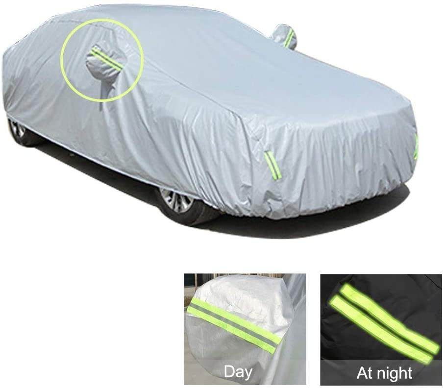 Car Accessories Universal Car Cover Waterproof Windproof Sunscreen