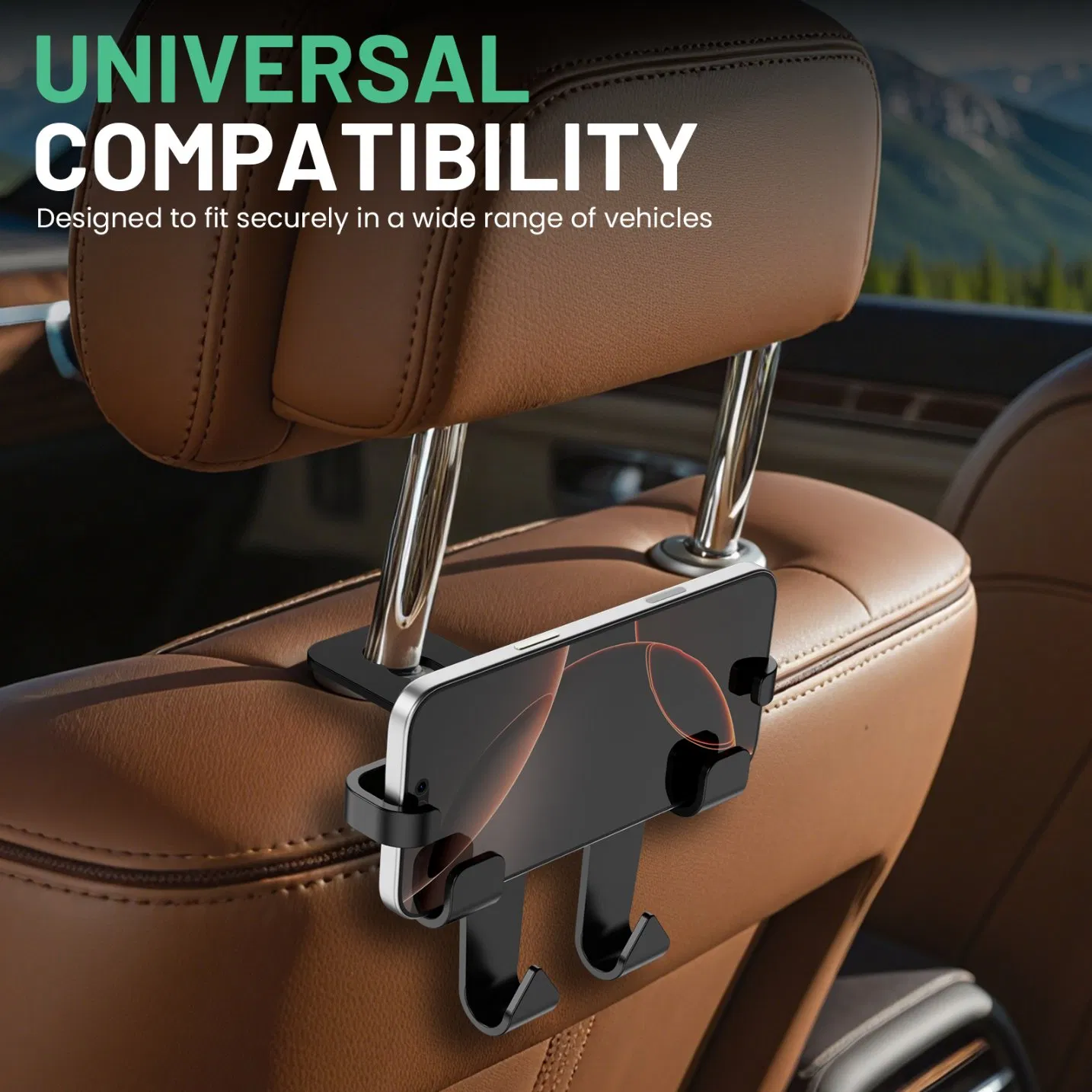Car Interior Accessories Car Umbrella Holder Trunk Hook Umbrella Mount Universal Internal Storage Organizer Holders