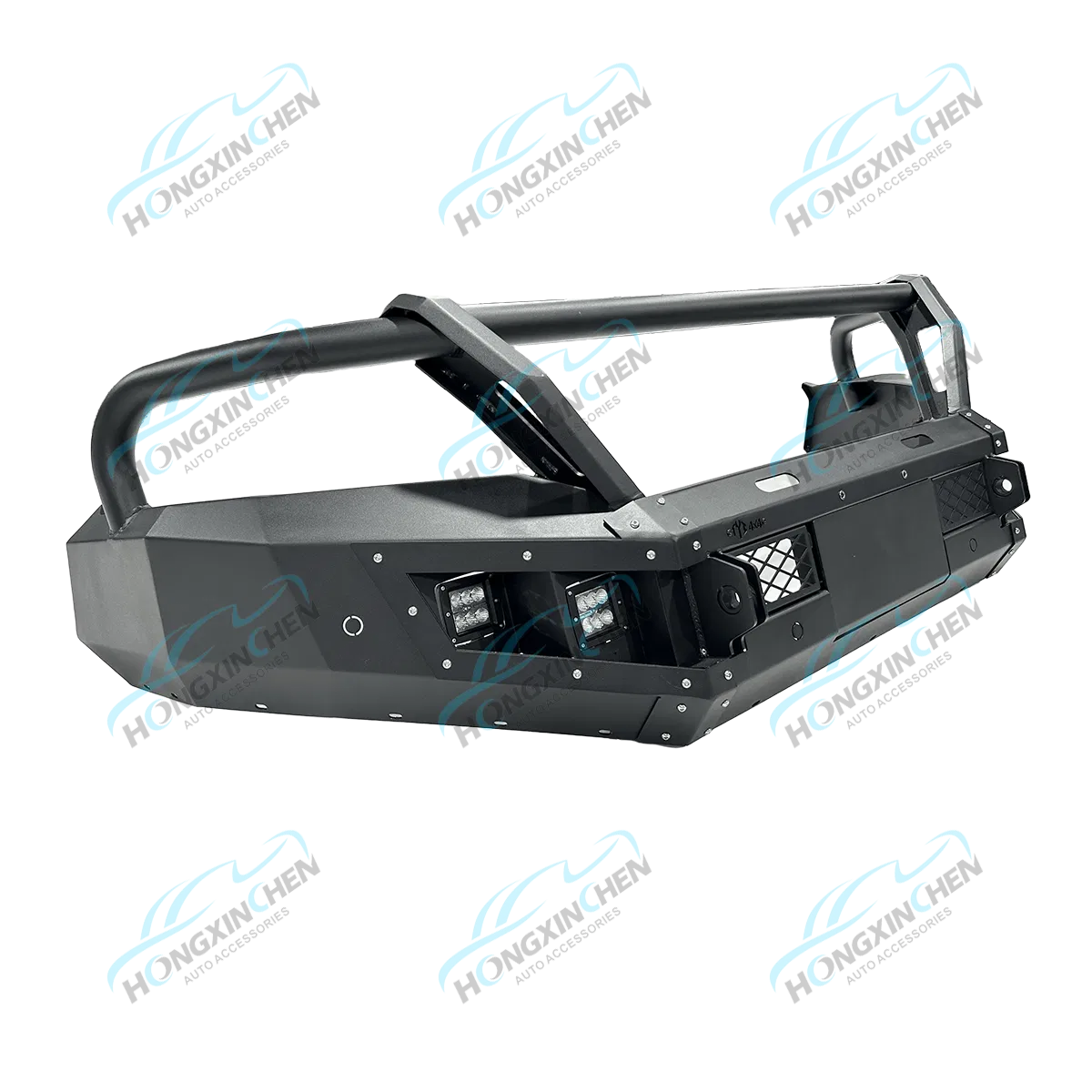 Aluminum Alloy Front Car Bumper Tank 30o Bull Bar Navara Model off-Road Modified Exterior Accessories