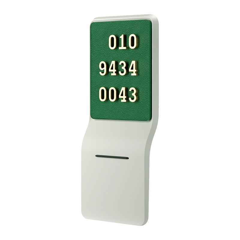 Car Accessory Temporary Auto Mobile Phone Number Card Car Parking Number Plate