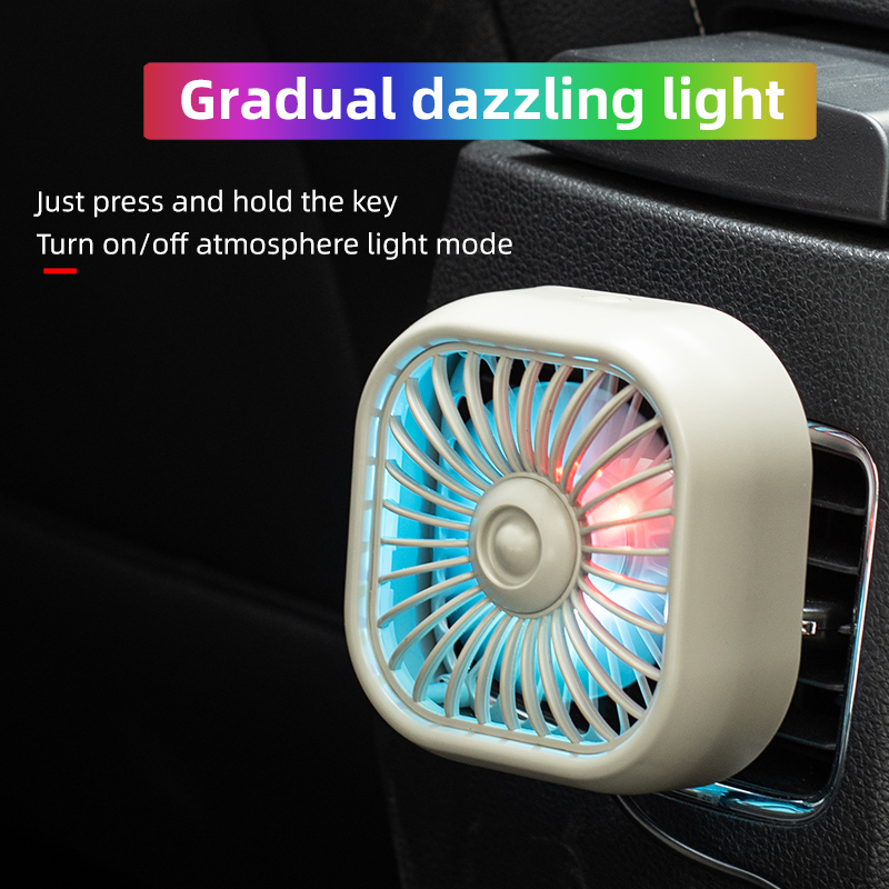 Car Air Freshener New Perfume Accessories Car Perfume Decoration Cool Fan