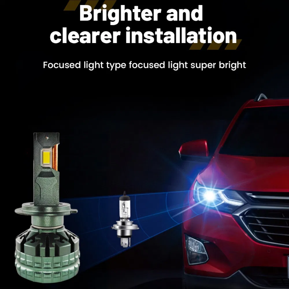 Manufacturer Wholesale Car Accessories V45PRO 120W LED Headlight H4 Auto Lighting System H7 H11 Hb3 Hb4 Car Light