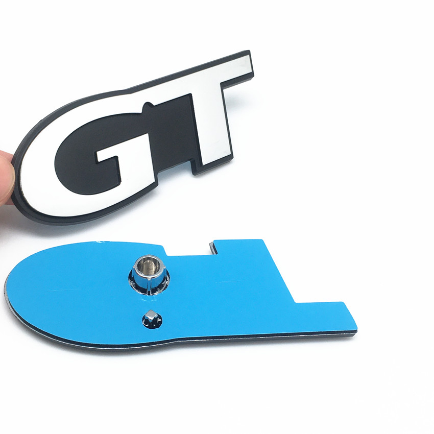 Gt Fit for Svt Bronco Mustang Emblem Fender Badge Decal Sticker Logo Car Accessories Car Parts Decoration ABS Plastic