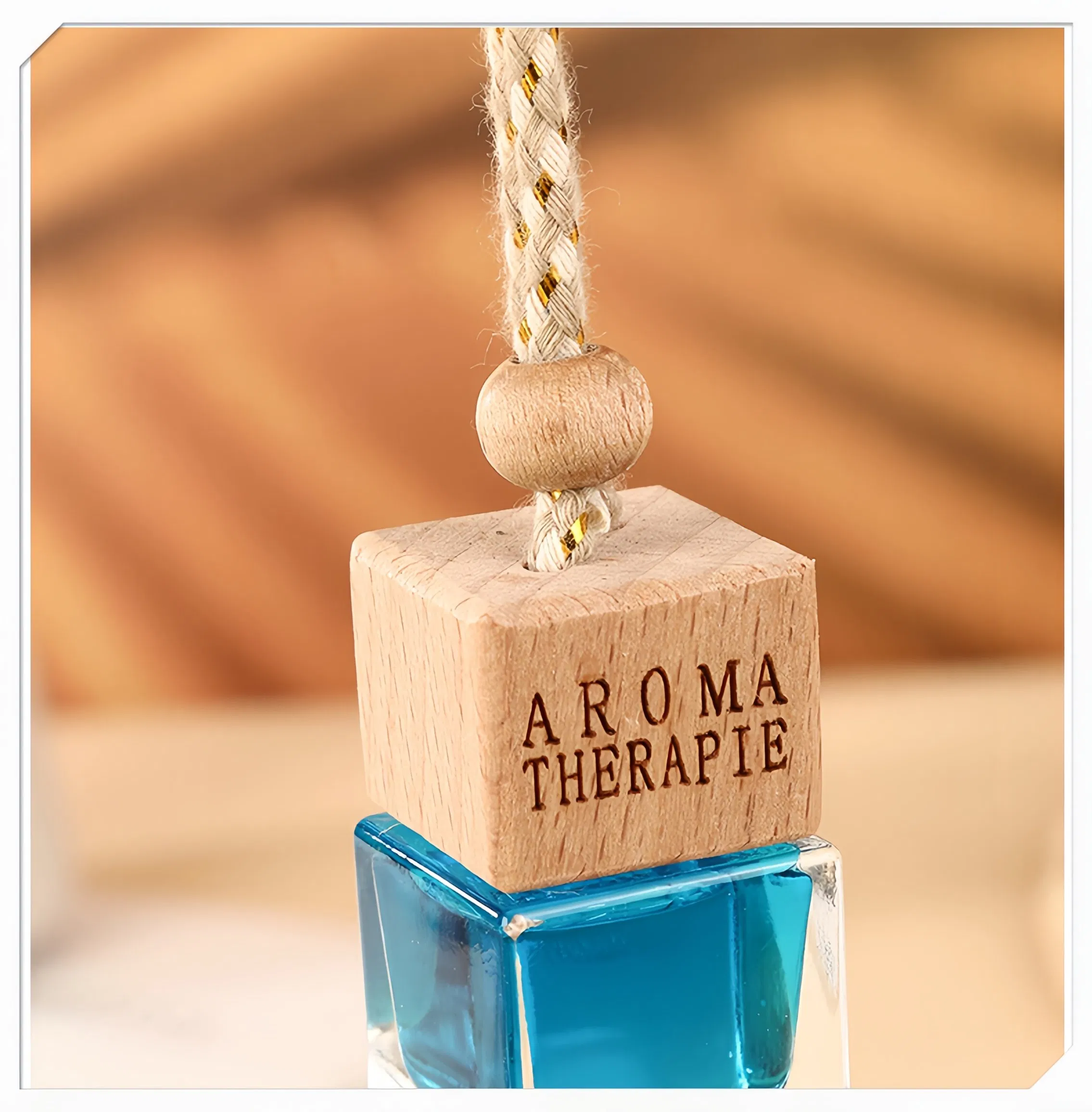 Hanging Car Air Freshener 10ml Pack of 1 Luxury Organic Toxin-Free Alcohol-Free Pet Friendly Perfume Interior Accessory for Fresh Aroma Long Lasting Fragrance