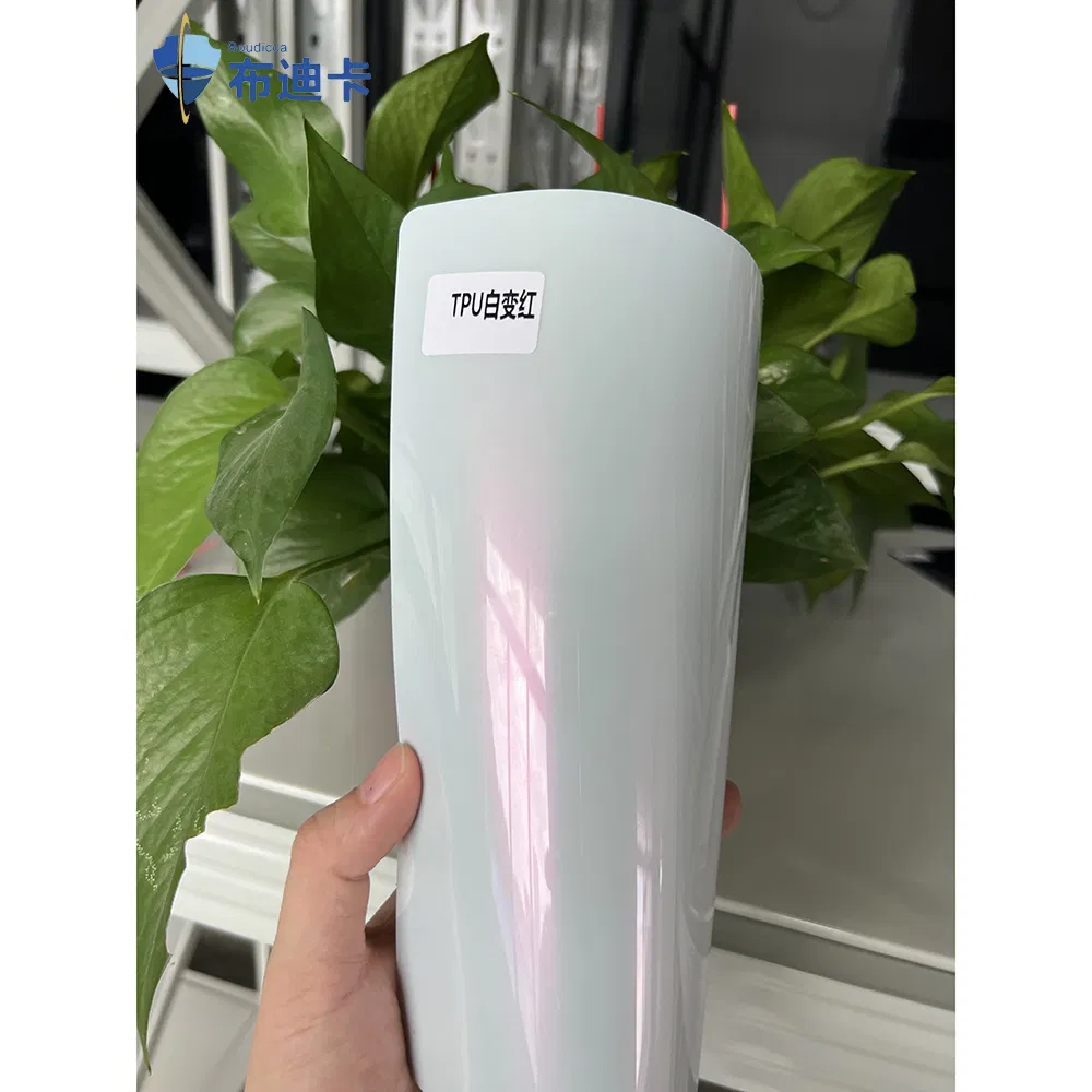 Car Accessories Wrapping TPU White Charm Blue Hydrogel Color-Changing Paint Protection Cast Tint Transfer Film