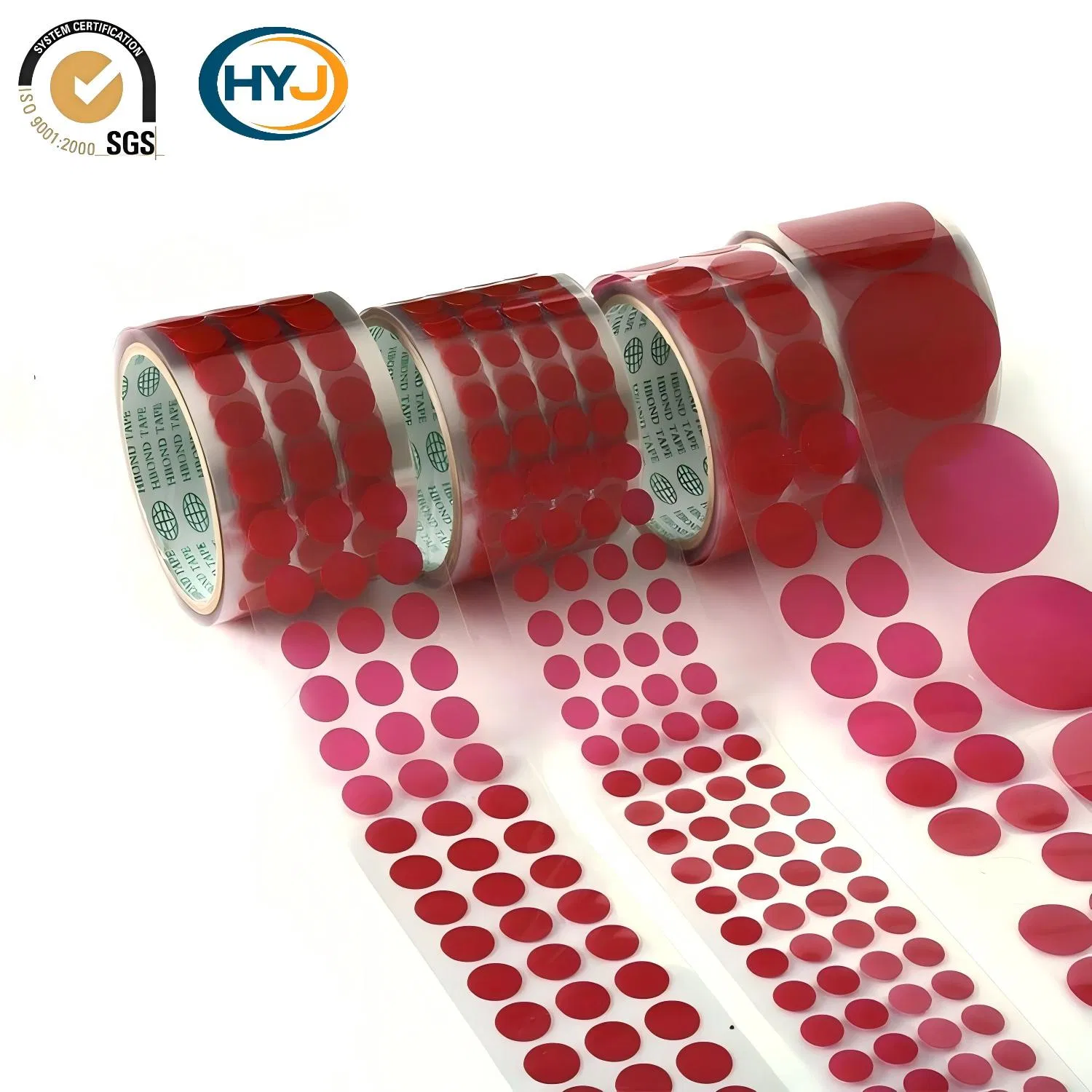 Pet Tape Single Sided Heat Resistant Polyester Film Silicone Masking Adhesive Tape for Car Accessories