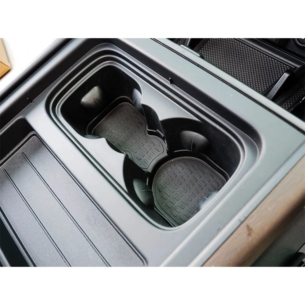 Wholesale TPE Car Cup Holder Mats for Land Rover Defender 2020-2022 90/110 Interior Accessories Car Auto Body Kit