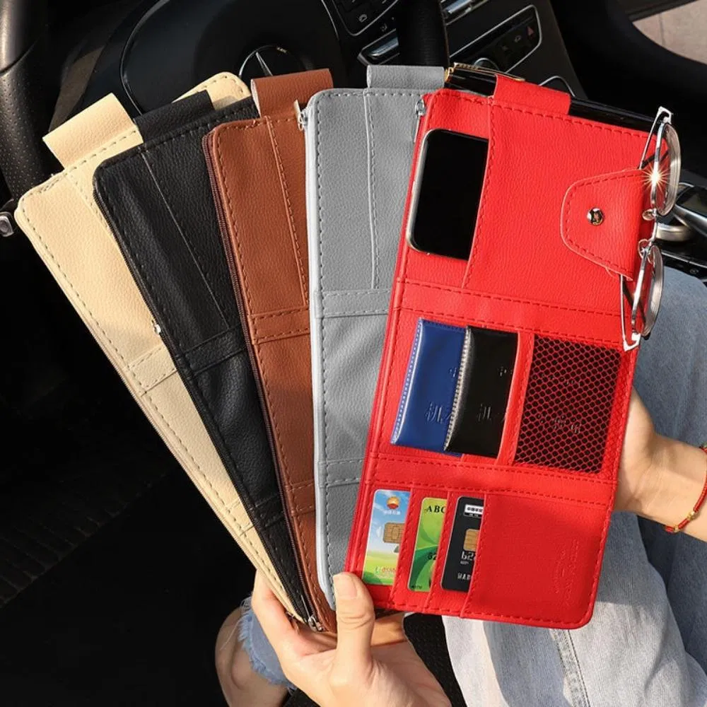 Car Sun Visor Organizer Interior Interior Accessories Pocket Organizer Wyz20438
