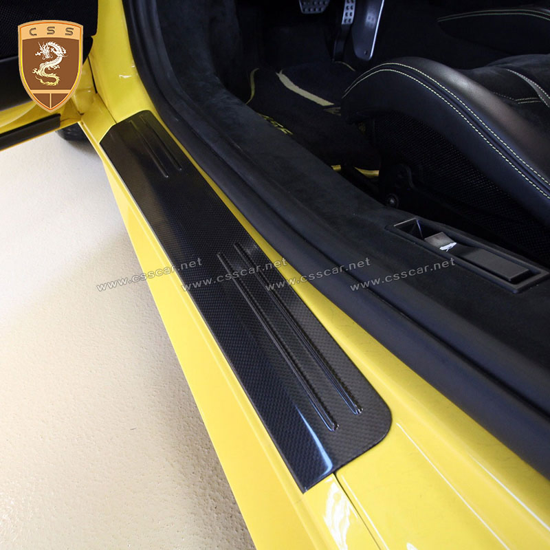 High Quality Best Selling Customized Automotive Exterior Accessories Car Welcome Pedal for Ferrari F458