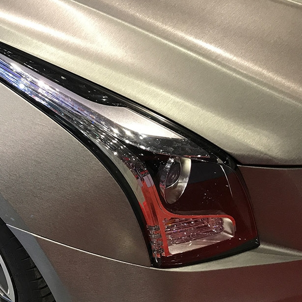 Anolly Interior Exterior Accessories Metallic Brushed Car Sticker Vinyl