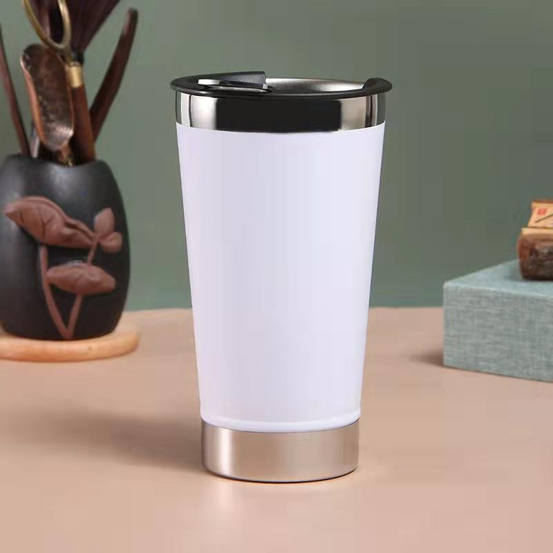 Car Accessories 2024 Heating Cup Thermal Cups Drinkware Tumbler Stainless Steel Coffee Travel Mug