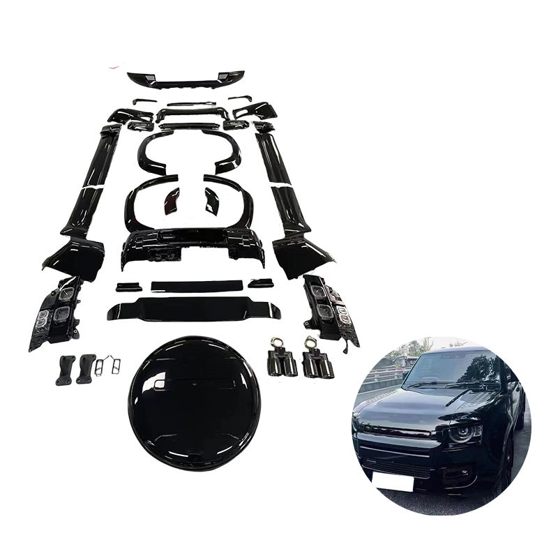 Car Exterior Accessories 007 Bond Edition Black Body Kit for Land Rover L663 New Defender 110 Defender 90