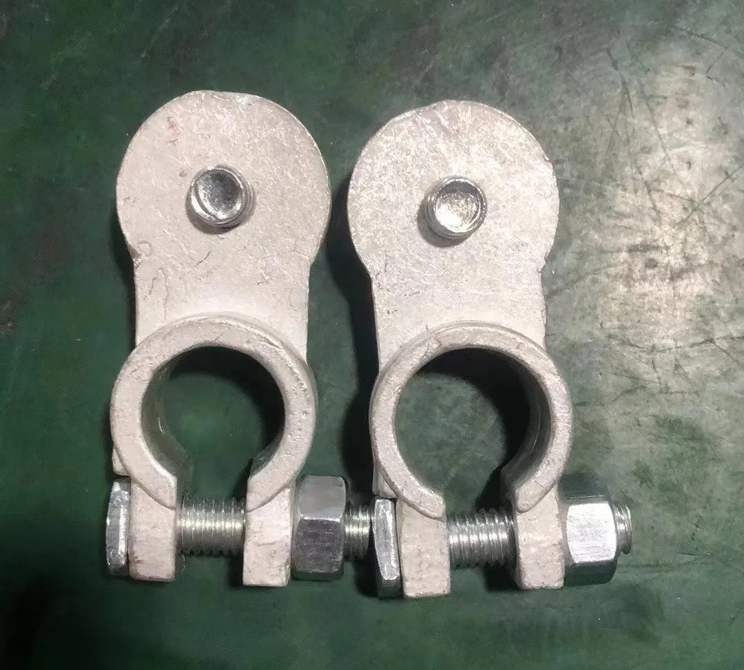 Heavy Duty Universal RoHS/Reach Vehicle Auto Parts/Car Accessories H62 Brass Electrical Metal Clip Battery Terminal Clamp for Electric Cable Storage Batteries