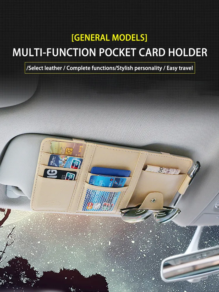 Car Sun Visor Organizer