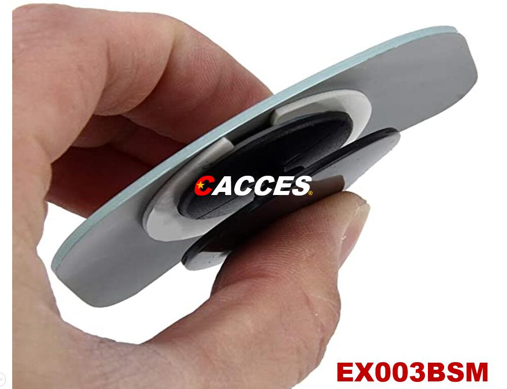 2.5 Inch Rectangle HD Glass Frameless Convex Car Rear View Mirror Blind Spot Mirror Universal for Car Auto Vehicles Popular Car Accessories for Safety Car Tool